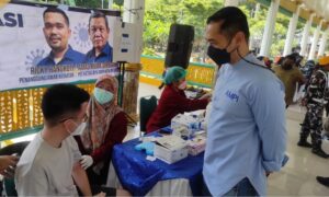 Ketua AMPI Sumut dr David Luther Lubis : Vaksinasi III Booster Efektif Cegah Varian Omicron