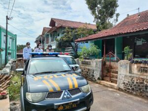 Forkompincam Pageruyung Giat Penyemprotan Disinfektan di Sejumlah Tempat Umum