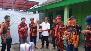 Peduli Musibah Banjir, PAC PP Kecamatan Serang Dan Seluruh Ranting Bagikan Sembako