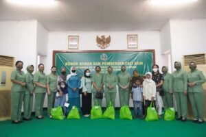 Persit Koorcab Rem 064 PD III/Siliwangi Peduli Sesama Donorkan Darah di Masa Pandemi Covid-19