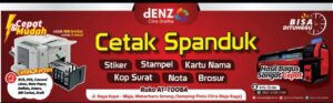 Nyetak Spanduk yang Super Cepat ? Percetakan Spanduk Denzo Citra Grafika Pilihannya