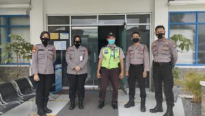 Koordinasi Sistem Pengamanan, Ditpamobvit Polda Banten Patroli Ke PT Perusahaan Gas Negara