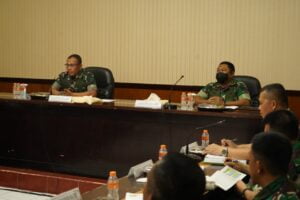 Danrem 064/MY Brigjen TNI Yunianto Pimpin Rapat Kesiapan Pelaksanaan TMMD Ke 113 di Kabupaten Pandeglang