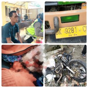 Keluarga Korban Truck VS Sepeda Motor Meminta Pertanggungjawaban Julian Sitepu