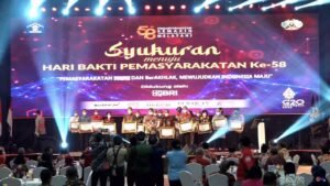 Tasyakuran HBP ke 58, Rutan Perempuan Medan Kanwil Kemenkumham Sumut Terima Penghargaan Sebagai Rutan Terbaik 1 se Indonesia