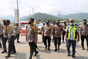 Arus Balik Hari Raya, Kapolda Banten Cek Mobilitas di Pelabuhan Merak dan Jalur Tol Tangerang-Merak