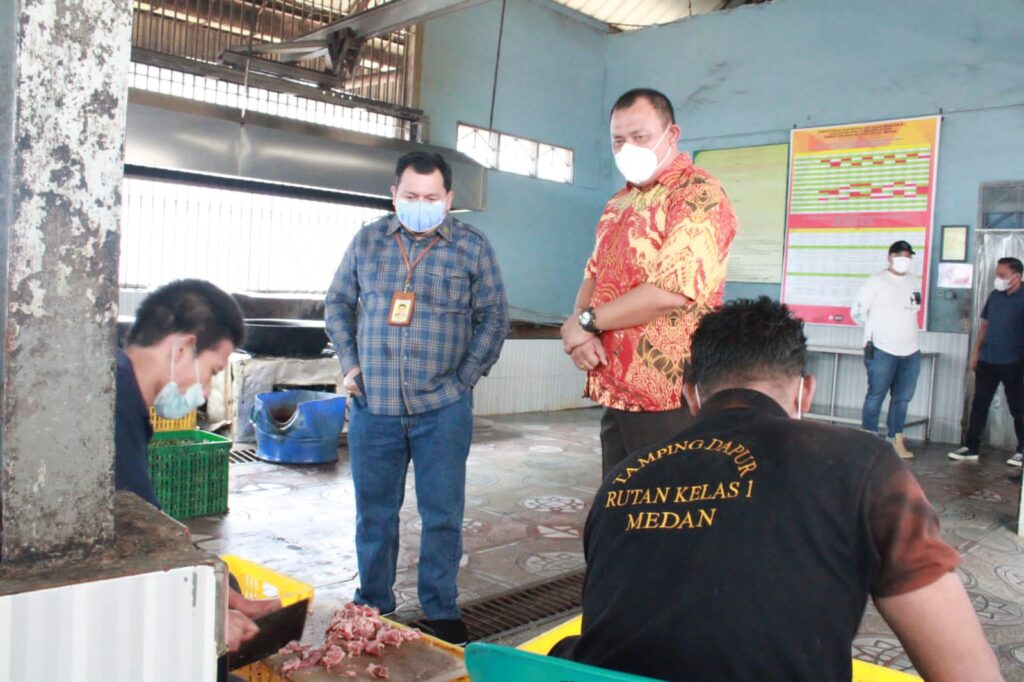 Tenaga Ahli Utama Kantor Staf Presiden Kunjungan Kerja ke Rutan 1 Medan Kanwil Kemenkumham Sumut