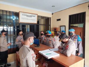 Bidpropam Polda Banten Bersama Pamenwas Cek Rumah Tahanan