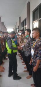 Bidpropam Polda Banten Awasi Tes CAT Psikologi Penerimaan Bintara di SMKN 1 Kota Serang