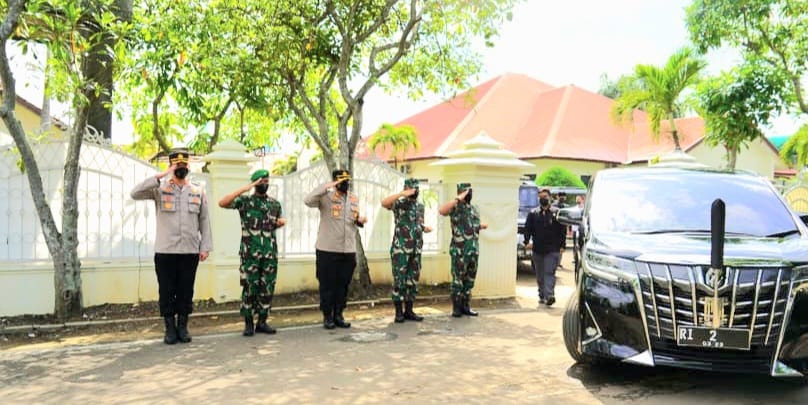 Dansatgas Pamwil Brigjen TNI Yunianto Sigap Lakukan Pengamanan VVIP Wapres RI