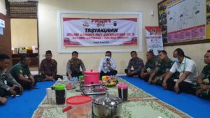 Hut Bhayangkara ke-76, Polsek Cepiring Gelar Tasyakuran dan Doa Bersama
