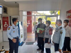 Jelang Kunjungan Tatap Muka, Lapas Rangkasbitung – Satgas Covid & Dinkes Lebak Gelar Rakor