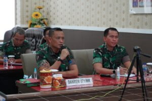 Lewat Daring, Danrem 071/Wijayakusuma Sampaikan Beberapa Hal Kepada Jajaran Sebagai Pedoman Pelaksanaan Tugas