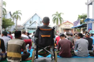 Gelar Shalat Idul Adha 1443 H, Warga Binaan Rutan 1 Medan Penuhi Shaf Shalat