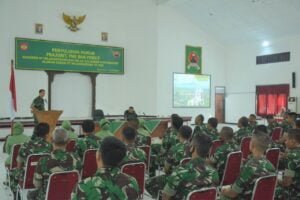 Eliminir Pelanggaran dan Tingkatkan Kesadaran Hukum, Korem 071/Wijayakusuma Suluh Prajurit Dengan Penyuluhan Hukum