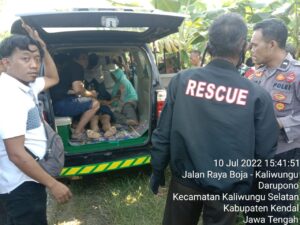 Naas, Niat Tolong Keponakan, Satpam Swalayan Tewas Tenggelam di Sungai Blorong