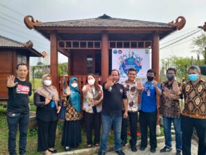 Direktorat Komponen Masyarakat Deputi Rehabilitasi BNN RI berkunjung ke posko IBM Pinang Eksotis