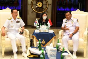 Jalin Kerja Sama Bidang Kapal Selam, Wakasal Terima Kunjungan Chief of Naval Policy Republic of Korea Navy