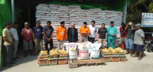 Jum’at Berkah DPC Santri Tani NU Bpk Sugianto Memberikan 26 Paket Sembako Kepada Warga Desa Koto Garo