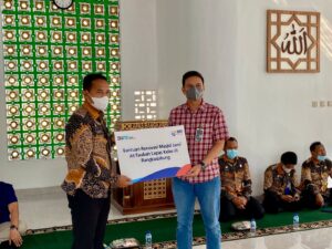 Kalapas Rangkasbitung terima Hasil CSR BRI Renovasi Mesjid