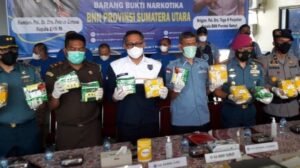 BNNP Sumut Sebut 5 Tersangka 68,67 Kg Sabu Terancam Pidana Mati, DPP Garnizun Mendukung