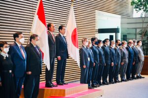 Presiden Jokowi Lakukan Pertemuan Perdana Dengan PM Kishida Di Tokyo