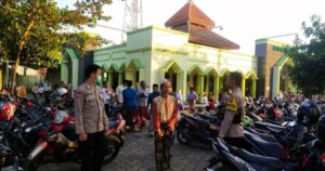 Jamin Keamanan dan Kenyamanan Ibadah, Polres Pekalongan Lakukan Pengamanan Sholat Idul Adha