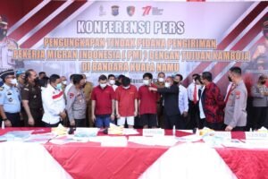 Tetapkan 5 Tersangka, Poldasu Pulangkan 212 Pekerja Migran Indonesia Gagal Ke Kamboja