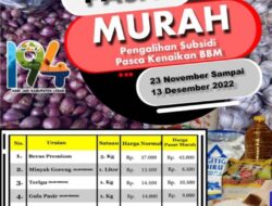 AYO DATANG KE PASAR MURAH DI KABUPATEN LEBAK