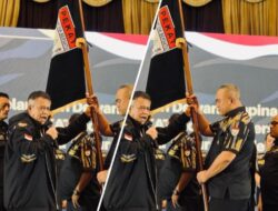 Aga Khan SH, MH,CCPS, Resmi Jabat Ketum Definitif PEKAT IB Hasil Munaslub Surabaya