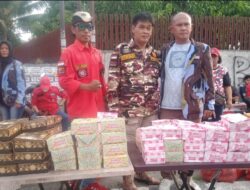 Kader IPK Berkolaborasi Dengan PBB, FKPPI Berbagi takjil di Medan Amplas