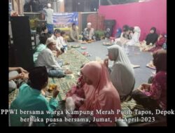 PPWI dan Warga Kampung Merah Putih Adakan Acara Gebyar Ramadhan 1444 H