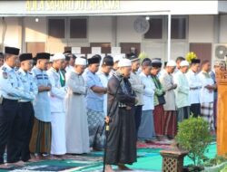 Potret Khusyuk Shalat Idul Fitri Di Lapas Kelas I Madiun