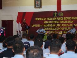 Lapas Kelas I Madiun Ikuti Kegiatan Penguatan Tugas dan Fungsi Pengamanan Dari Kanwil Kemenkumham Jatim