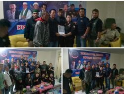 Yoga Prayoga Sampaikan Pesan dalam Agenda Penyerahan SK DPAC BPPKB Banten Cibeber Kabupaten Cianjur