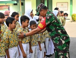 Outingclass di Kodim 0726/Sukoharjo, Anak-anak SDN 2 Sukoharjo diberikan Pengarahan Tentang Pencegahan Bullying