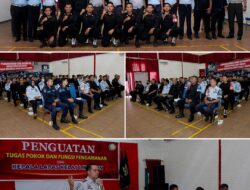 Perkuat Anggota Regu Pengamanan Kalapas I Madiun Berikan Penguatan Tusi