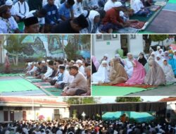 Rayakan Hari Raya Idul Adha, Warga Binaan Lapas I Madiun Tunaikan Sholat Ied