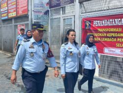 Kanwil Kumham Sumut Kunjungan Giat Persiapan Pelayanan Publik Berbasis HAM di Lapas Binjai