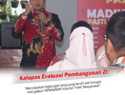 Kalapas Evaluasi Pembangunan ZI, Ini Poin nya