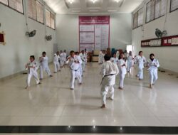 Dibekali Ilmu Bela Diri Tako, Petugas Lapas Binjai Kanwil Kumham Sumut Antusias Latihan Rutin