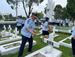 Semarak HDKD Ke – 78 Lapas Binjai Ikuti Upacara Tabur Bunga
