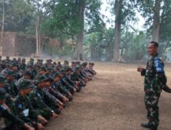 Ratusan Siswa Secaba TNI AU Dan POLRI Peduli Situs Keraton Kartasura