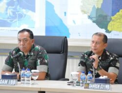 Brigjen TNI Boni Christian Pardede Melakukan Kunjungan Kerja Ke Danrem 031/WB