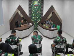 Brigjen TNI Dany Rakca Membuka Acara Sosialisasi Kegiatan Podcast