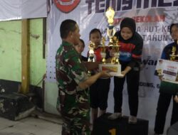 HUT ke 74 Pussenkav Gelar Lomba Tenis Meja Antar Tingkat SD, SMP, dan SMA