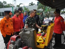Korem 031/Wira Bima Gelar Apel Kesiapsiagaan Penanggulangan Bencana Karhutla Tahun 2024