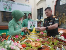 Syukuran HUT ke-78 Persit KCK, Danrem 064/MY Ajak Berpikir dan Berorientasi Kekeluargaan dan Saling Menghargai