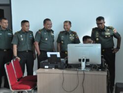 Danrem 031/Wira Bima Sambut Tim Pokja Kajian Strategis Brigjen TNI Junaidi