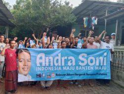 Gen Z Milenial Relawan Jokowi Bergerak Bersama Prabowo Serang Masif Deklarasikan Andra Soni Calon Gubernur Banten